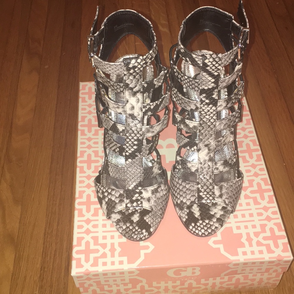 Gianni Bini Block Sandal Heels